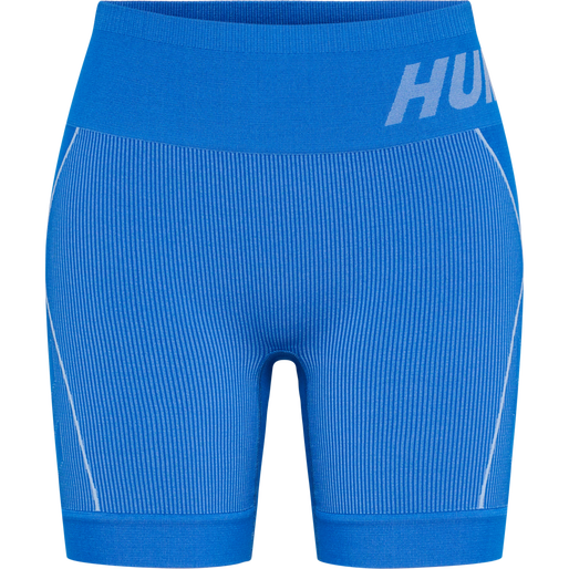 hmlTE CHRISTEL SEAMLESS SHORTS, PLACID BLUE, packshot