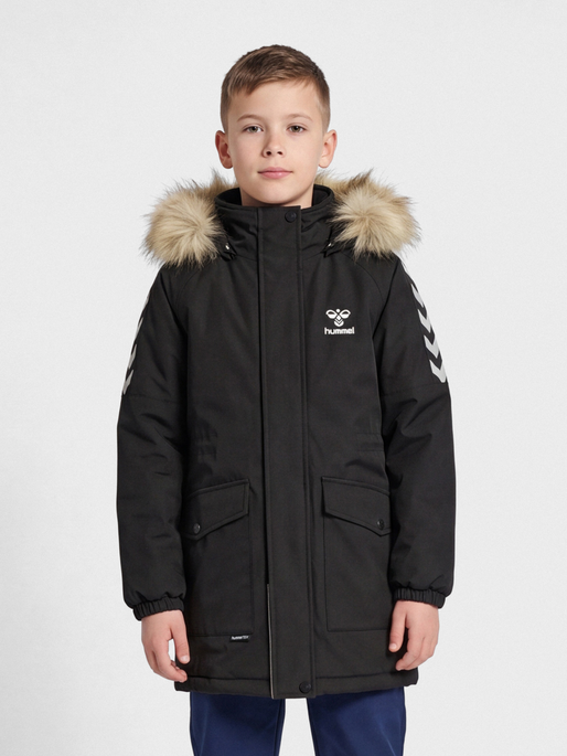 hmlROOT TEX JACKET, BLACK, model