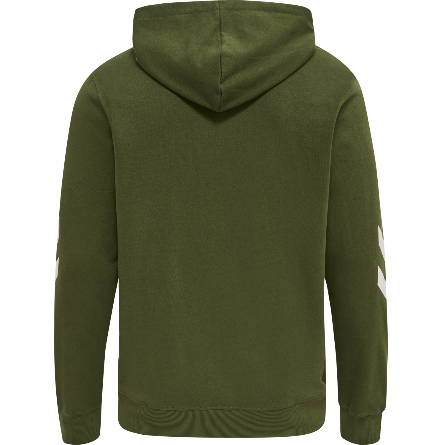 hmlLEGACY LOGO HOODIE, RIFLE GREEN, packshot