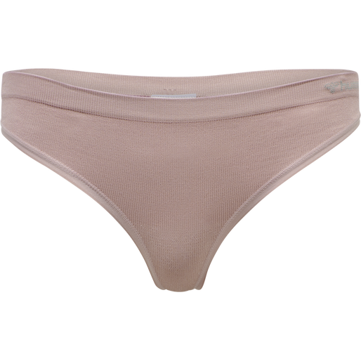 hmlJUNO 3 PACK SEAMLESS THONG, ASH ROSE/BLACK/PALOMA, packshot
