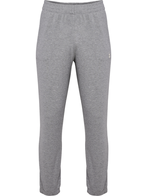 hmlPULSE SWEAT PANTS, GREY MELANGE, packshot