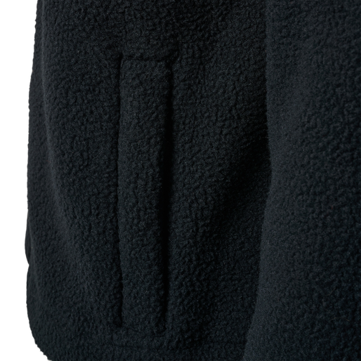 hmlLGC JOSIE FLEECE JACKET, BLACK, packshot