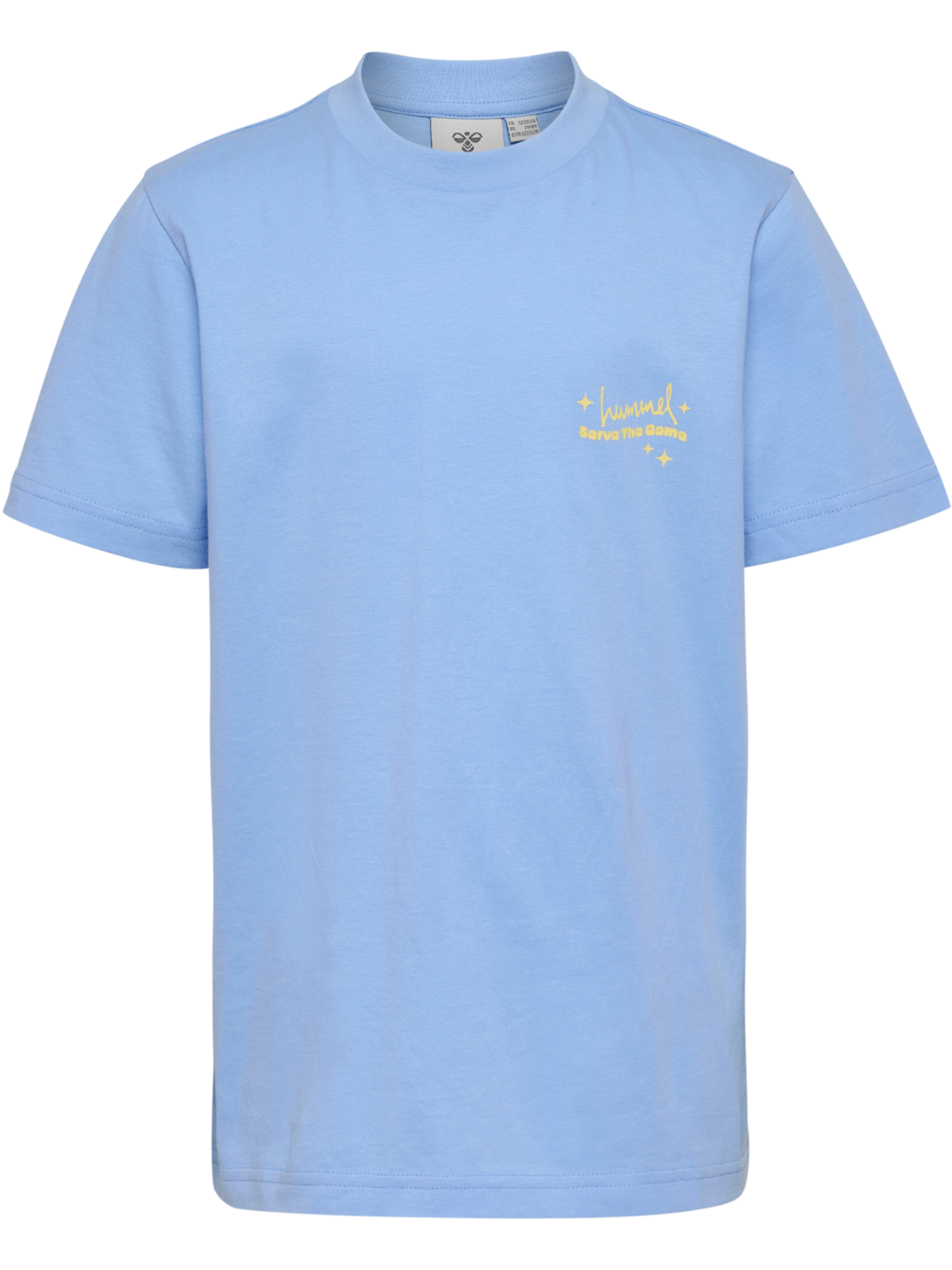 hmlJR REG GRAPHIC T-SHIRT S/S, SERENITY, packshot