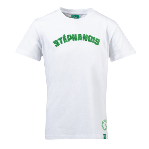 ASSE FAN STEPHANOIS TEE, WHITE, packshot