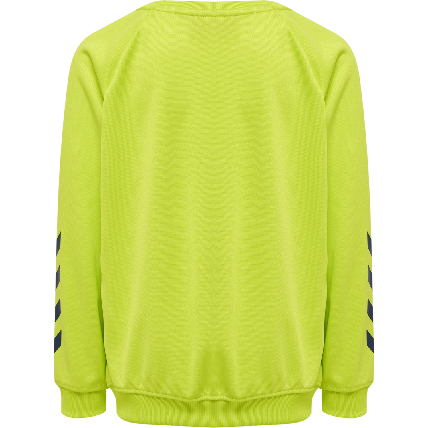 hmlPROMO KIDS POLY SWEATSHIRT, LIME PUNCH, packshot