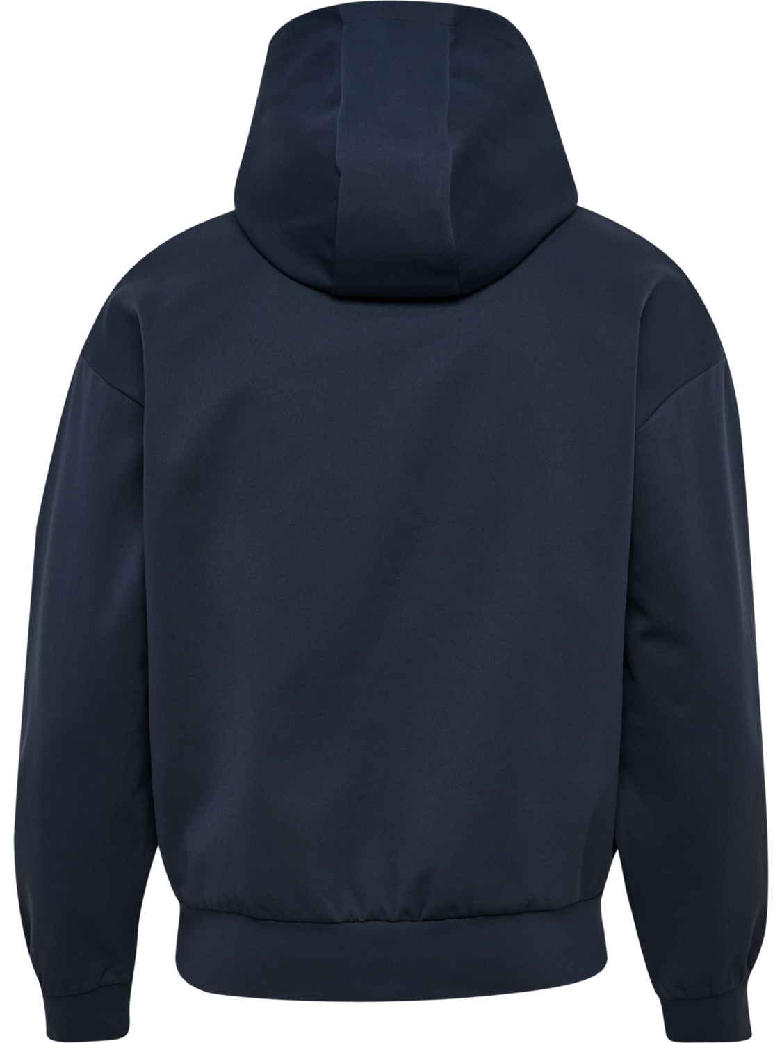 hmlDEFENDER ZIP HOODIE, EBONY, packshot