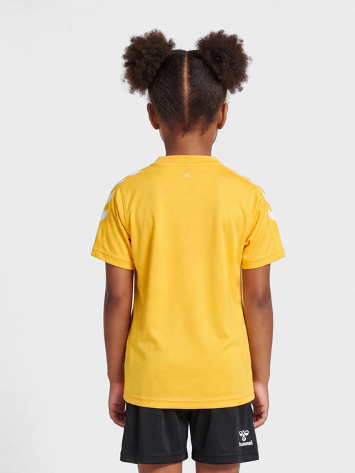 hmlCORE XK POLY JERSEY S/S KIDS, SPORTS YELLOW, model