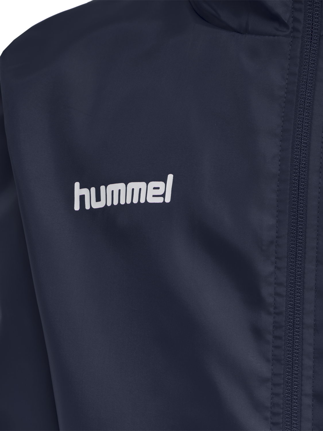 hmlPROMO RAIN JACKET KIDS, MARINE, packshot