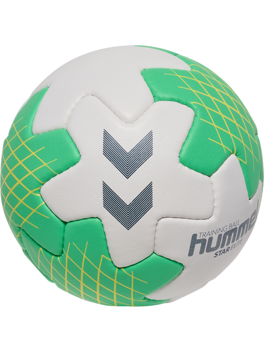 hmlSTAR ELITE HB, OFF WHITE/GREEN/YELLOW hmlSTAR ELITE HB, OFF WHITE/GREEN/YELLOW, packshot