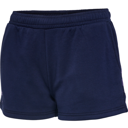 hummel STALTIC COTTON SHORTS WOMAN MARINE hummelsport