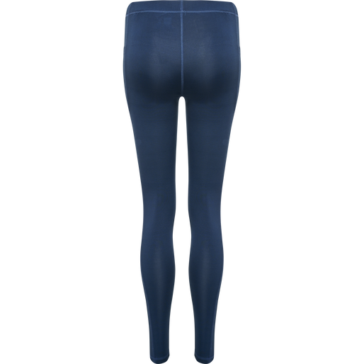 hmlMT MABLEY MID WAIST TIGHTS, INSIGNIA BLUE, packshot