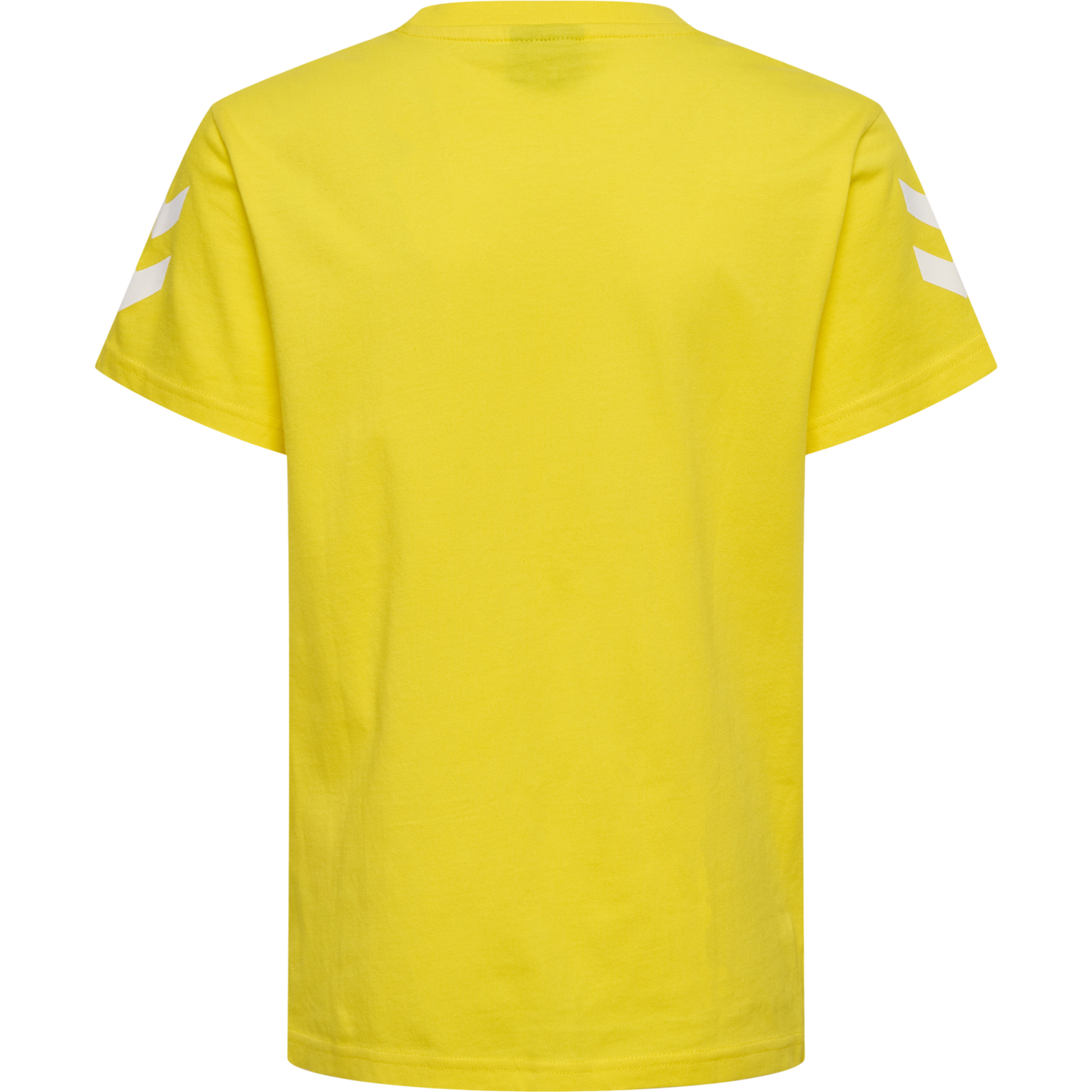 HUMMEL GO KIDS COTTON T-SHIRT S/S, BLAZING YELLOW, packshot