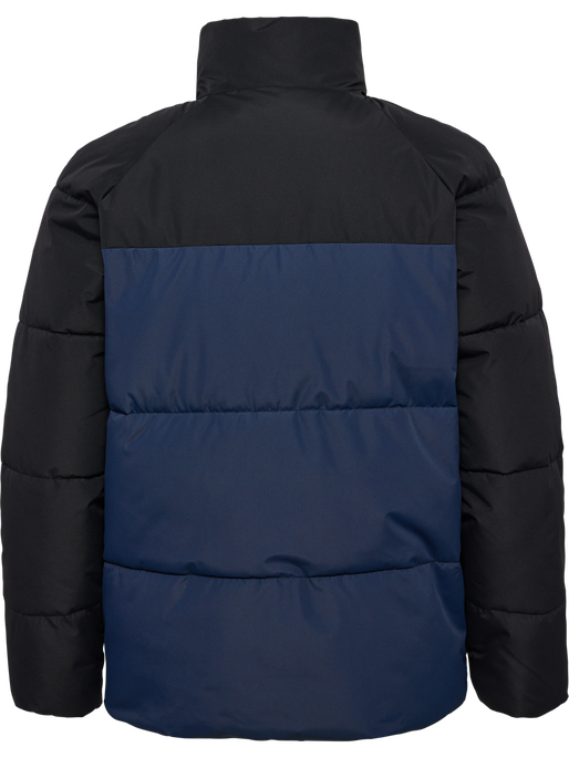 hmlPUFF JACKET SHORT SPORTSWEAR, DRESS BLUES, packshot