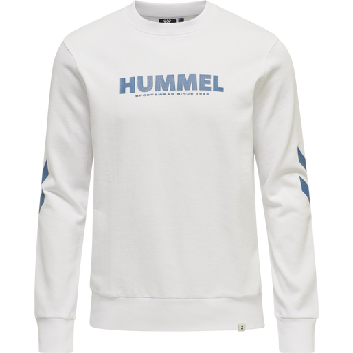 hmlLEGACY SWEATSHIRT, WHITE, packshot