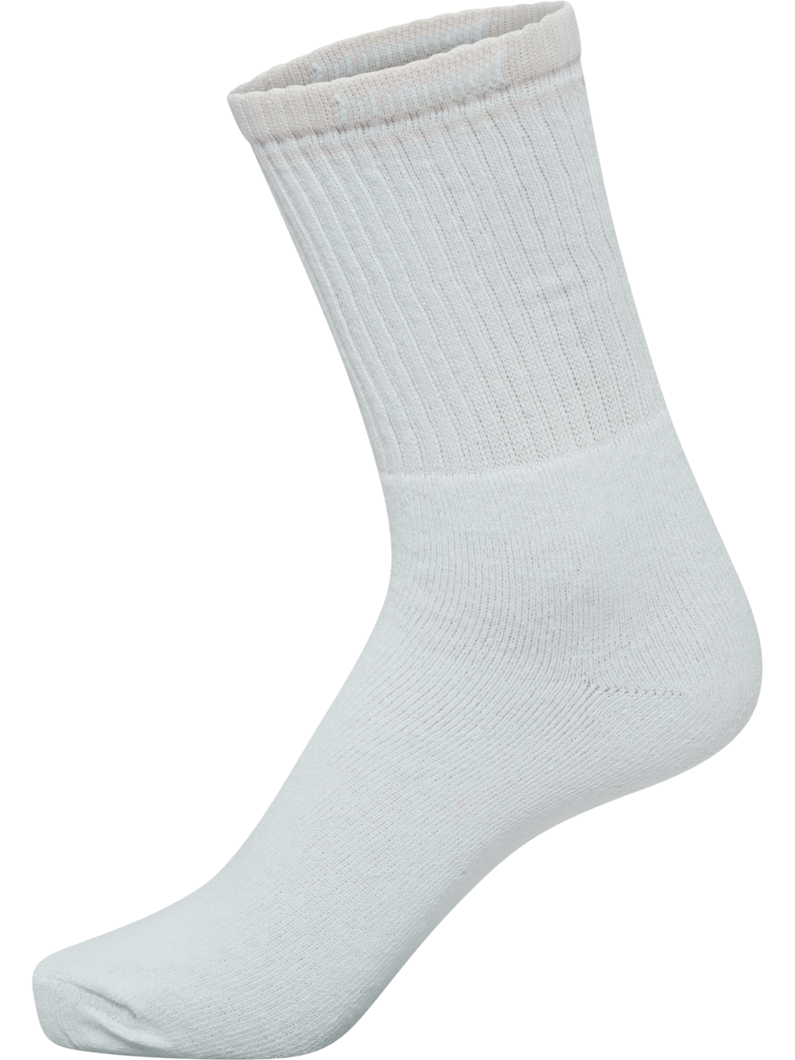 hml4 PACK HUMMEL STRIPE CREW SOCK, PALE WHITE/GREEN/PINK/BROWN, packshot