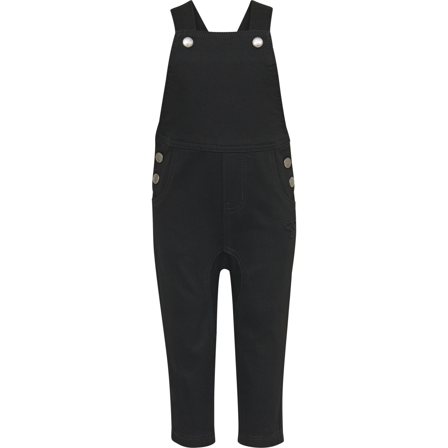 Black denim shortalls clearance