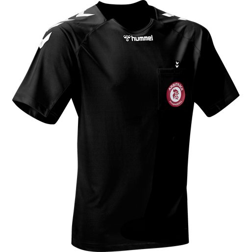 FFHB REFEREE YOUTH JERSEY S/S, BLACK FFHB REFEREE YOUTH JERSEY S/S, BLACK, packshot