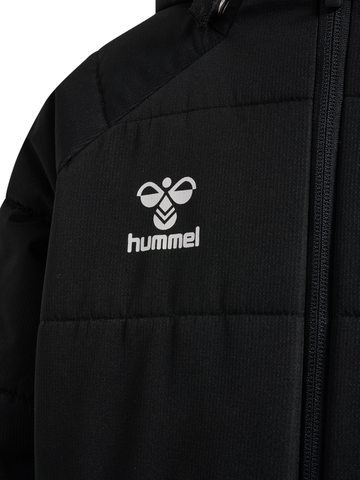 hmlLEAD 2.0 BENCH JACKET KIDS, BLACK, packshot