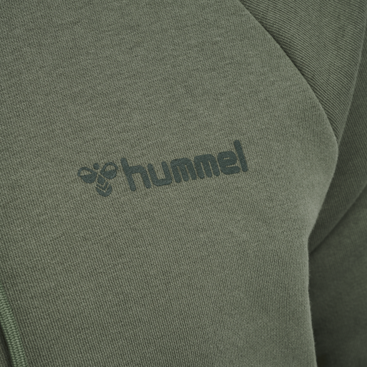 hmlISAM ZIP HOODIE, BEETLE, packshot