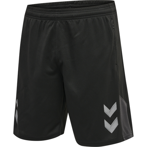 hmlLEAD TRAINER SHORTS, BLACK hmlLEAD TRAINER SHORTS, BLACK, packshot