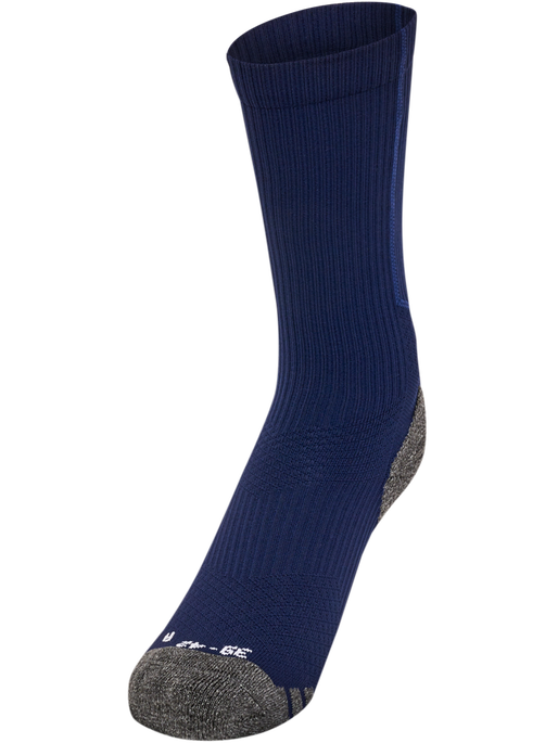 hmlPRO TRAINING SOCKS LOW, MARINE/WHITE, packshot