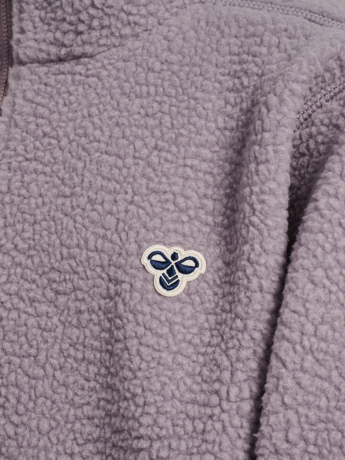 hmlJR ATLAS FLEECE ZIP JACKET, GRAY RIDGE, packshot