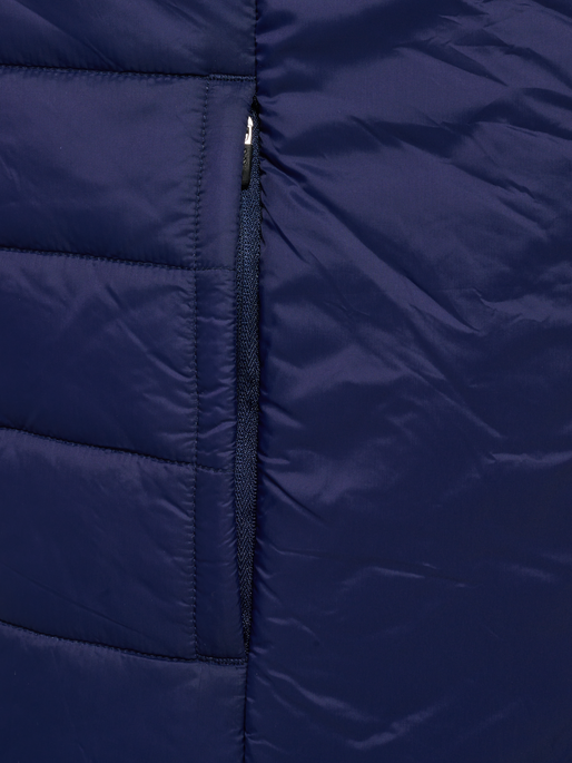 hmlGO QUILTED HOOD JACKET, MARINE, packshot