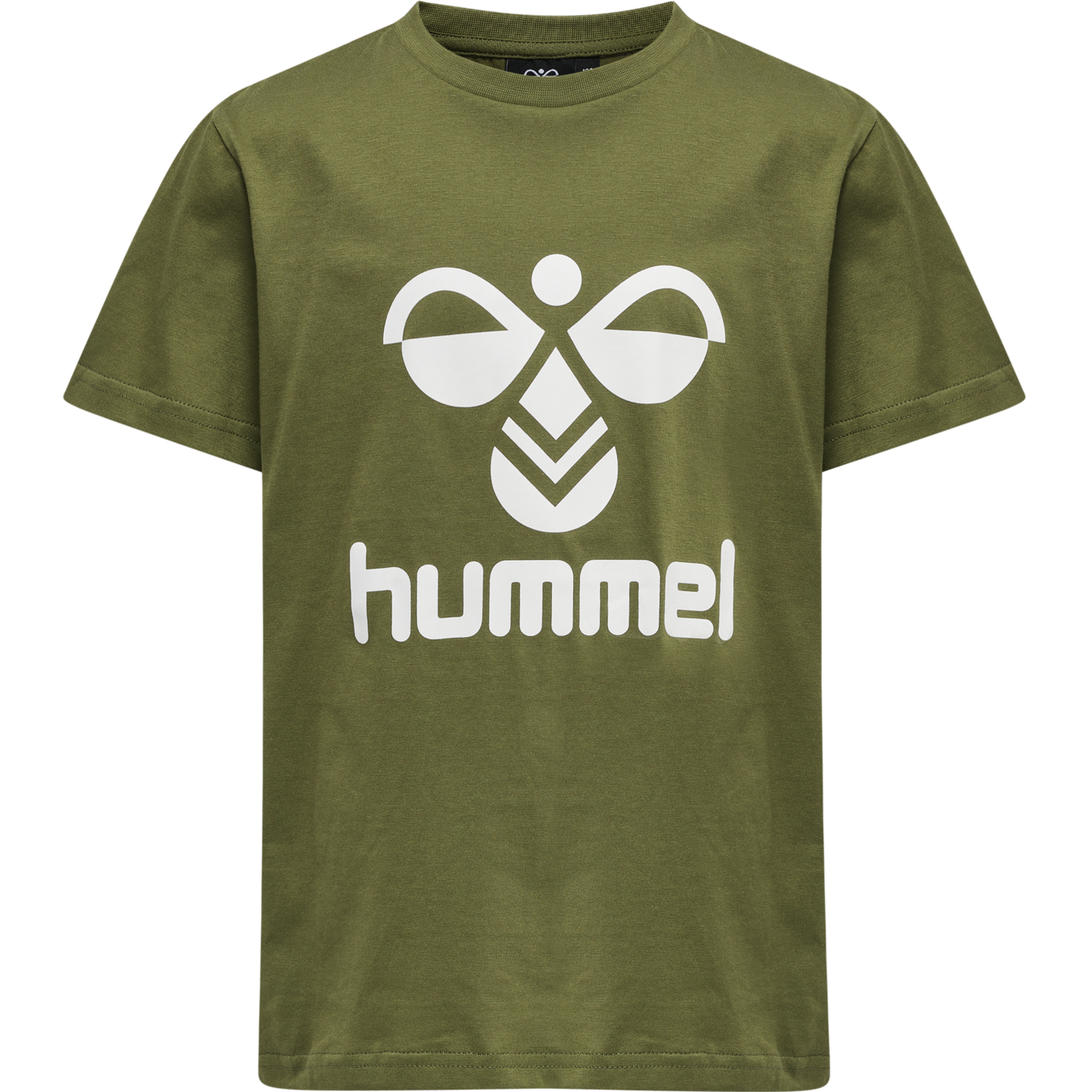 hmlTRES T-SHIRT S/S, CAPULET OLIVE, packshot