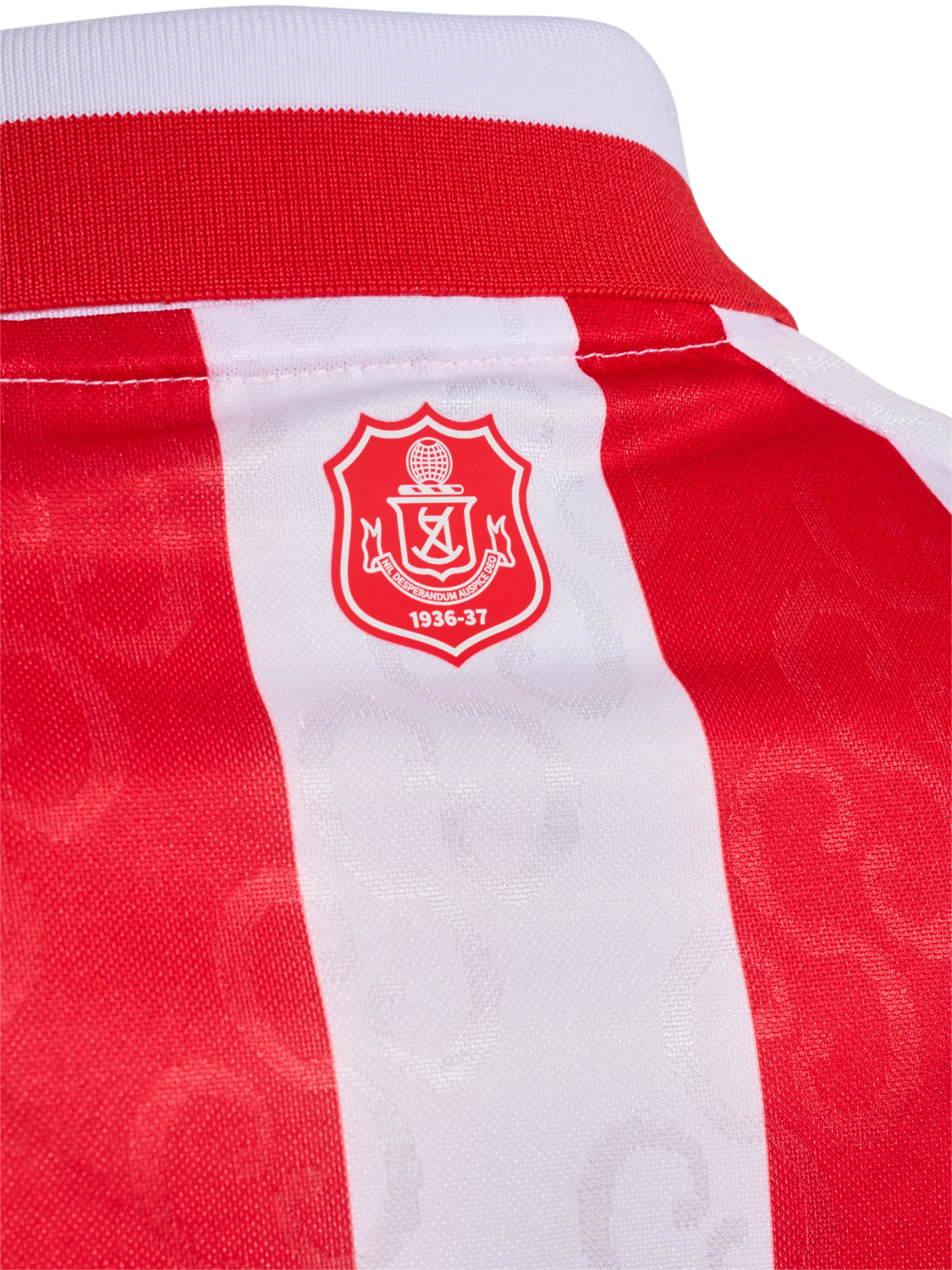SUN 26/27 HOME JERSEY S/S, TRUE RED/WHITE, packshot