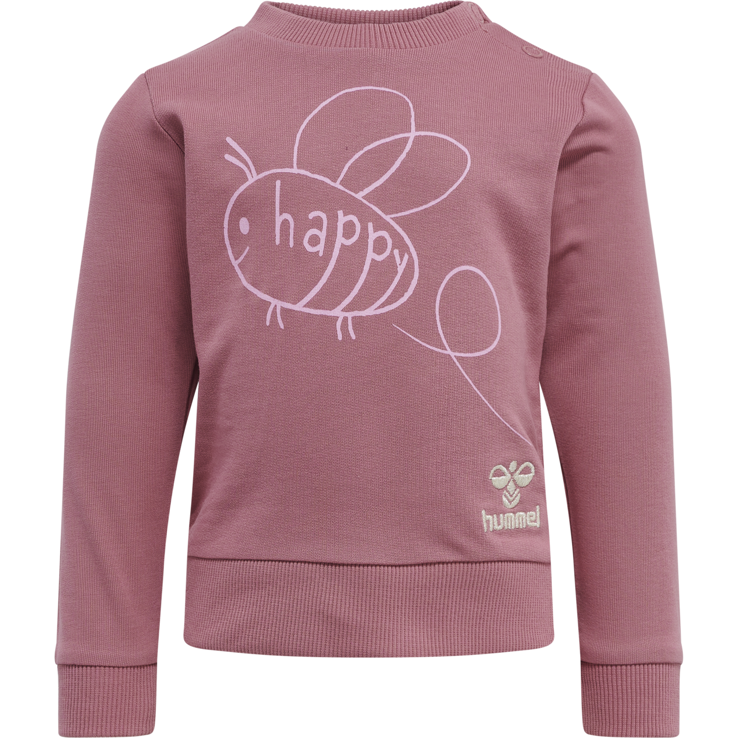 hmlFREE SWEATSHIRT, HEATHER ROSE, packshot