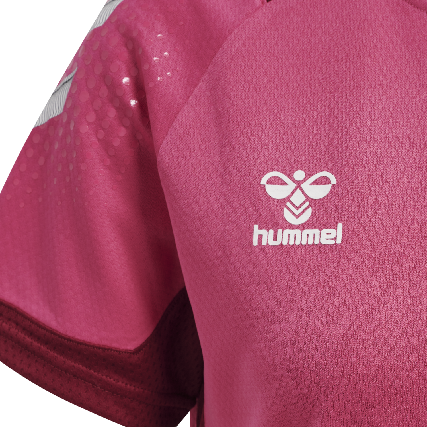 hummel LEAD WOMENS S/S POLY JERSEY - RASPBERRY SORBET | hummelsport.de 