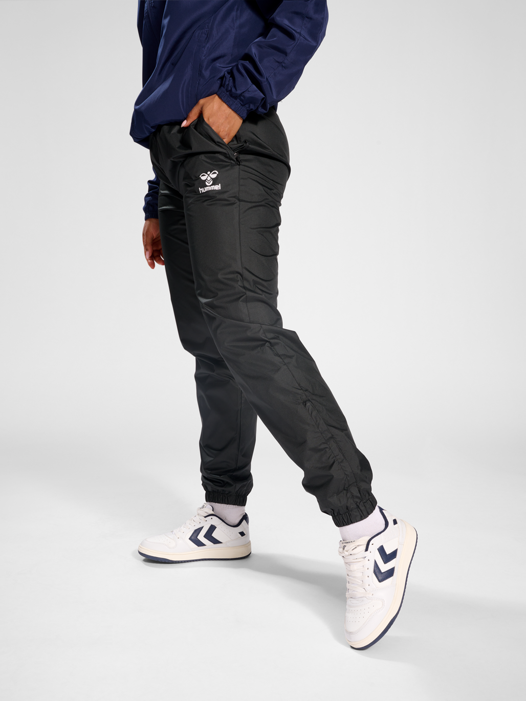 All black track pants online