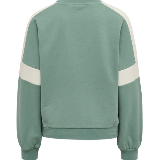 hmlMARLEE SWEATSHIRT, MINERAL BLUE, packshot
