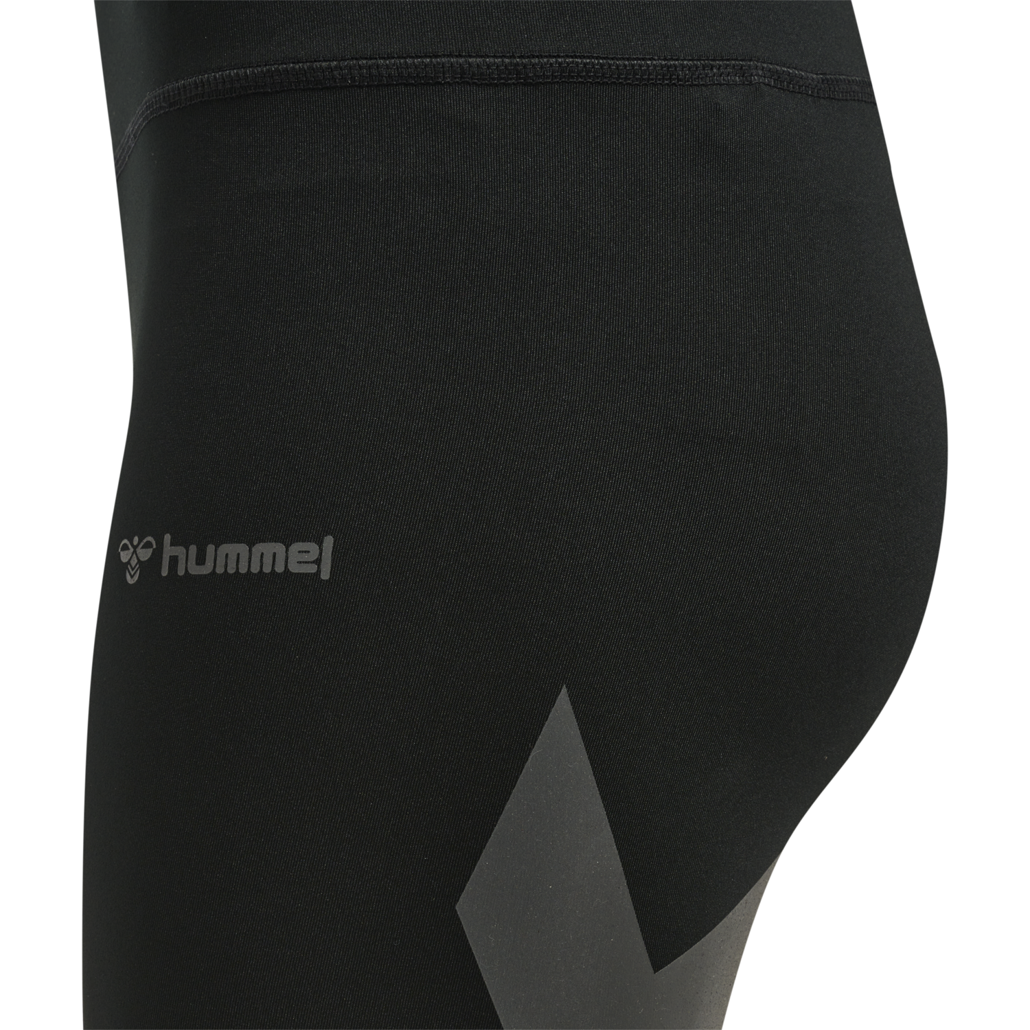 hmlMT PARIS HIGH WAIST TIGHTS, BLACK, packshot