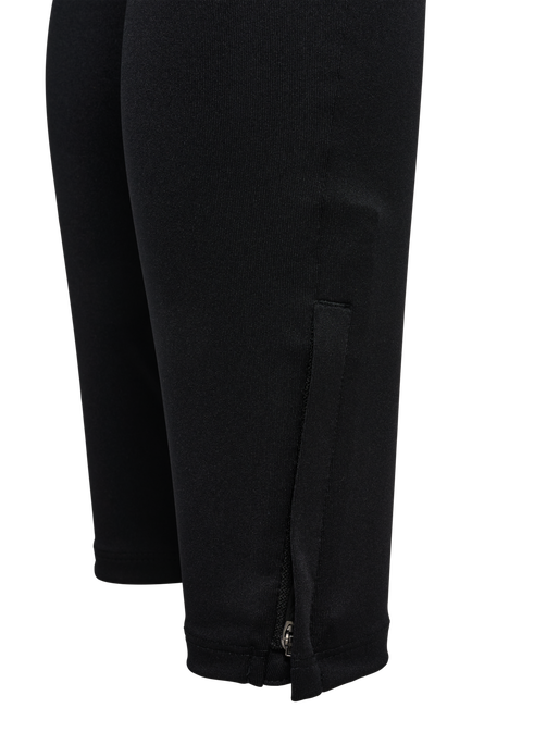 hmlLEAD 2.0 TRAINING PANTS KIDS, BLACK/GREEN GECKO hmlLEAD 2.0 TRAINING PANTS KIDS, BLACK/GREEN GECKO, packshot