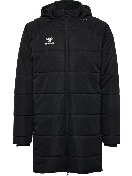 hmlLEAD 2.0 BENCH JACKET, BLACK, packshot