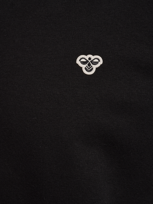 hmlLOOSE CREWNECK BEE, BLACK, packshot