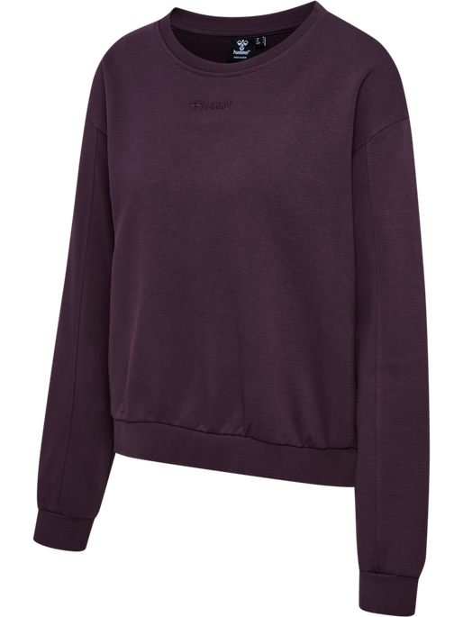 hmlMT DHYANI SWEATSHIRT, PLUM PERFECT, packshot