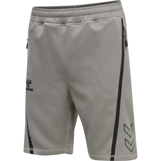 hmlCIMA XK SHORTS, GREY MELANGE, packshot