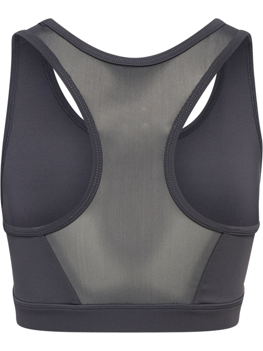 hmlPULSE MEDIUM SUPPORT BRA, BLACKENED PEARL, packshot