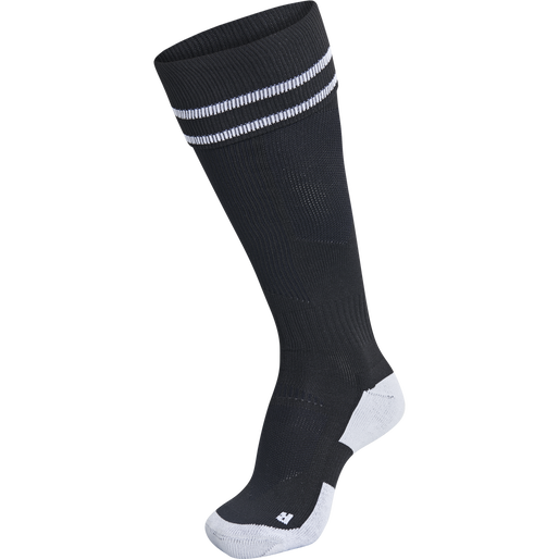 ELEMENT FOOTBALL SOCK , BLACK/WHITE, packshot