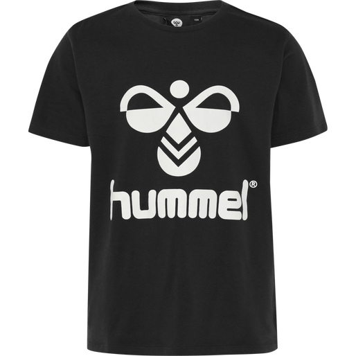 hmlTRES T-SHIRT S/S, BLACK, packshot