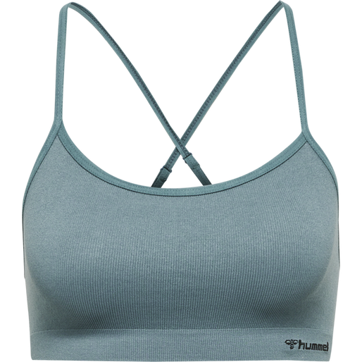 hmlJUNO SEAMLESS BRA, NORTH ATLANTIC hmlJUNO SEAMLESS BRA, NORTH ATLANTIC, packshot