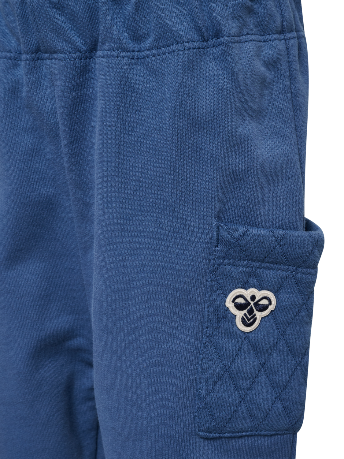 hmlMINI LOOSE QUILT POCKET PANTS, DUTCH BLUE, packshot