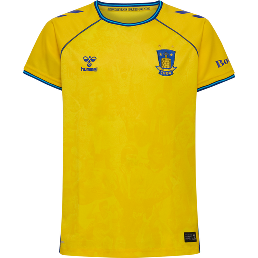 BIF 24/25 HOME JERSEY S/S KIDS, CYBER YELLOW, packshot