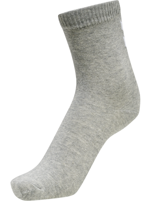 hmlMAKE MY DAY SOCK 5-PACK, GREY MELANGE/GREY MELANGE, packshot