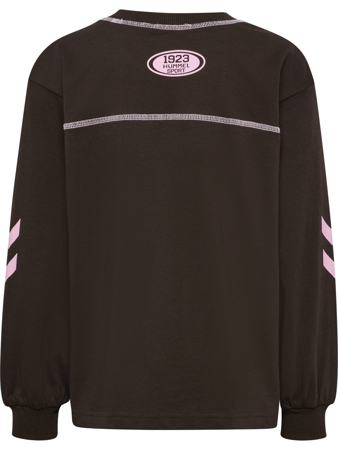 hmlTIMMI BOXY T-SHIRT L/S, TURKISH COFFEE, packshot
