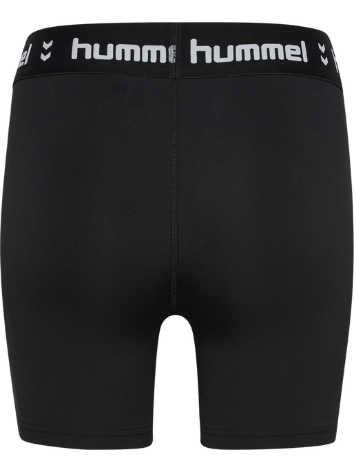 hmlPULSE MID WAIST SHORT TIGHTS, BLACK hmlPULSE MID WAIST SHORT TIGHTS, BLACK, packshot