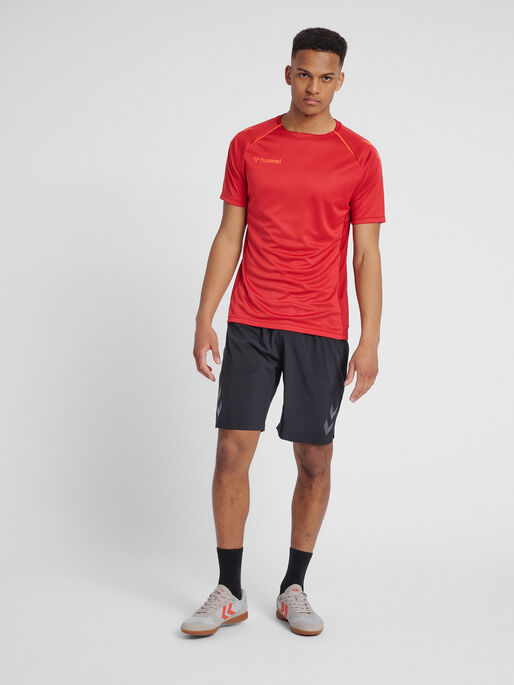 hmlAUTHENTIC PRO JERSEY S/S, CHILI PEPPER, model