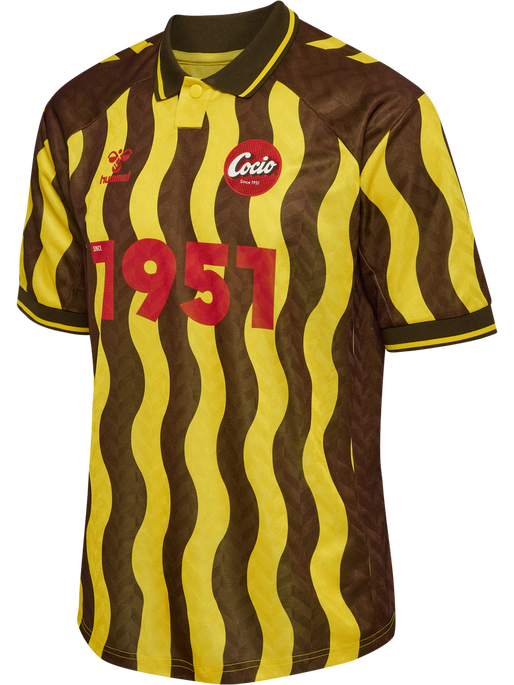 hmlCOCIO LOOSE FB JERSEY S/S, POTTING SOIL, packshot